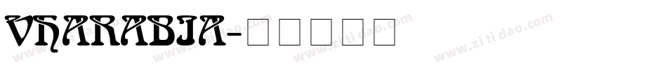 VHARABIA字体转换