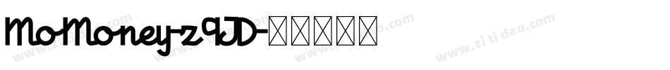 MoMoney-z9JD字体转换