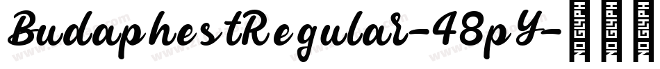 BudaphestRegular-48pY字体转换 BudaphestRegular-48pY字体转换