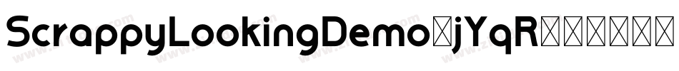 ScrappyLookingDemo-jYqR字体转换