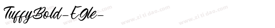 TuffyBold-E9le字体转换