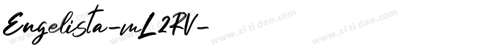 Engelista-mL2RV字体转换