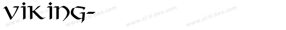 Viking字体转换