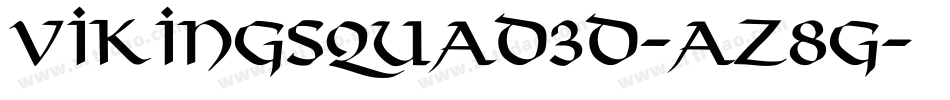 VikingSquad3D-az8g字体转换