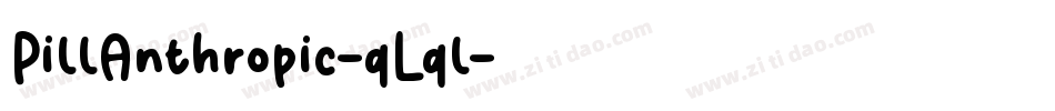 PillAnthropic-qLql字体转换