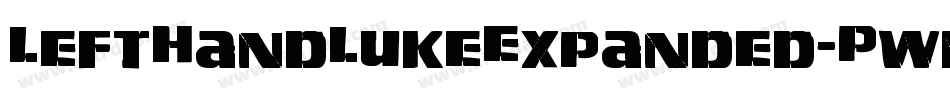 LeftHandLukeExpanded-Pwmg字体转换