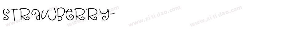 Strawberry字体转换