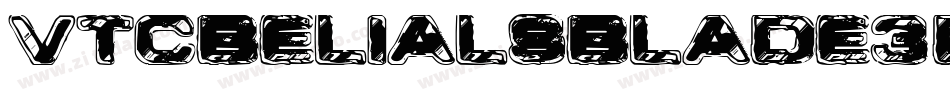 VTCBelialsBlade3d字体转换