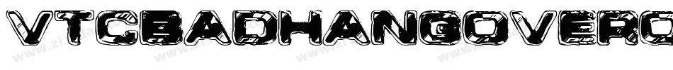 VtcBadhangoverone-nnnO字体转换