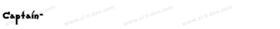 Captain字体转换