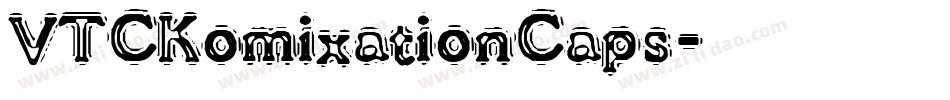 VTCKomixationCaps字体转换