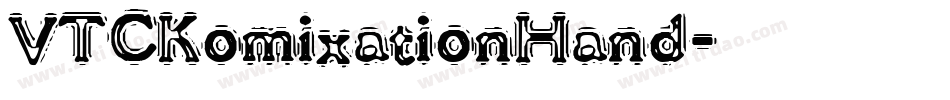 VTCKomixationHand字体转换