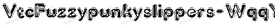 VtcFuzzypunkyslippers-WqqY字体转换