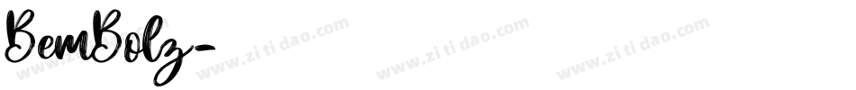 BemBolz字体转换