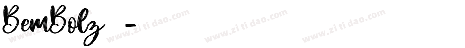BemBolz手机版字体转换