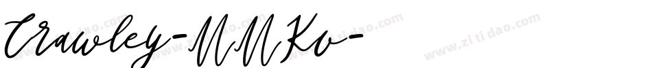Crawley-MMKv字体转换