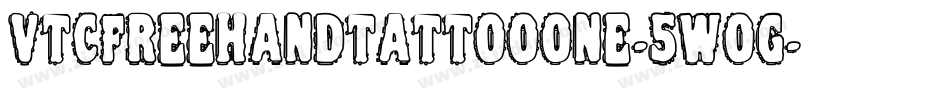 VtcFreehandtattooone-5WoG字体转换