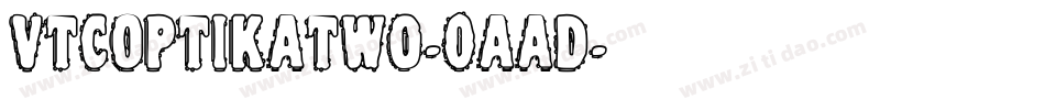 VtcOptikatwo-0aad字体转换