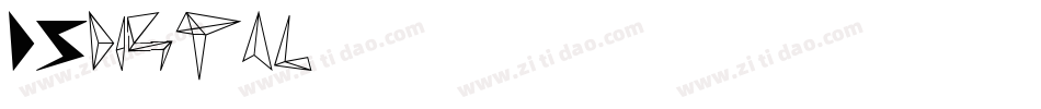 DSdigtal字体转换