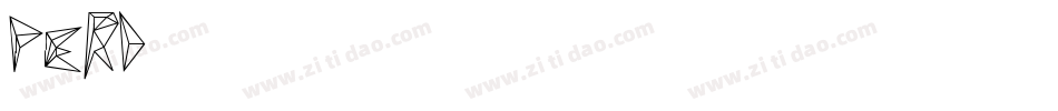 perd字体转换