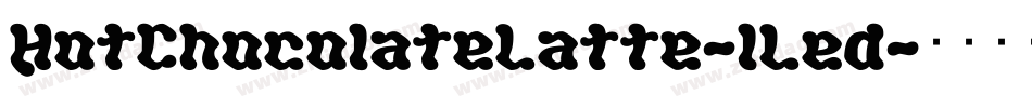 HotChocolateLatte-lLed字体转换