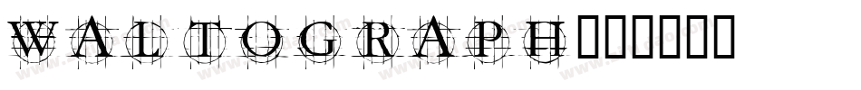 Waltograph字体转换