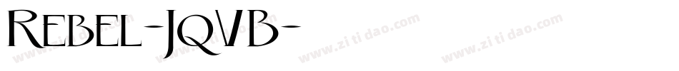 Rebel-JqVB字体转换