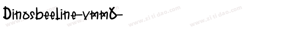 Dinosbeeline-vmmO字体转换