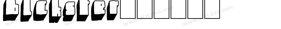 blckster字体转换