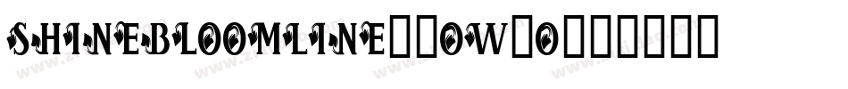 ShineBloomLine-2OW0o字体转换