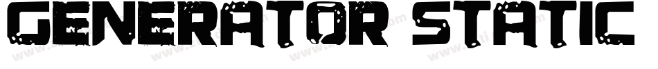 Generator-Static字体转换