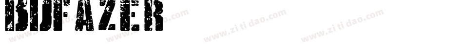 BDfazer字体转换
