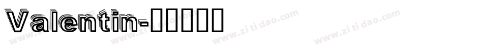 Valentin字体转换