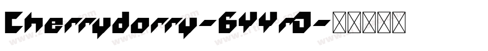 Cherrydorry-6YYrD字体转换