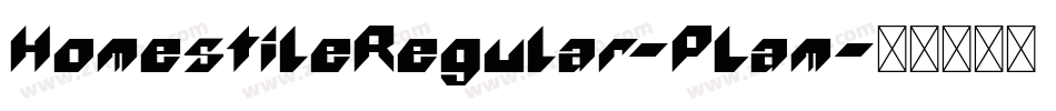 HomestileRegular-PLam字体转换