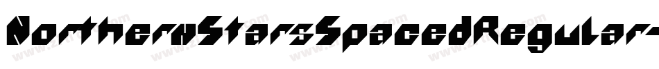 NorthernStarsSpacedRegular-p1Dy字体转换