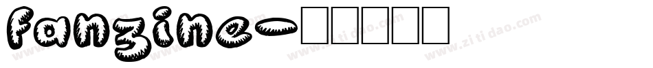 fanzine字体转换