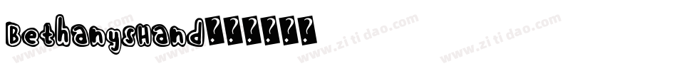 BethanysHand字体转换