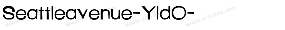 Seattleavenue-YldO字体转换