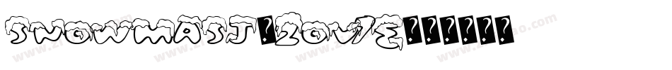 SnowMask-2Ov7e字体转换