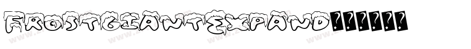 frostgiantexpand字体转换