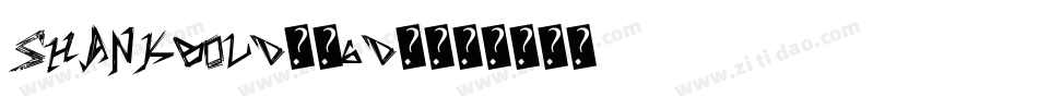 ShankBold-0gD4字体转换
