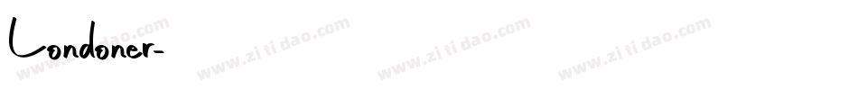 Londoner字体转换