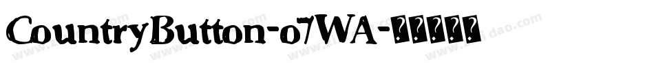 CountryButton-o7WA字体转换