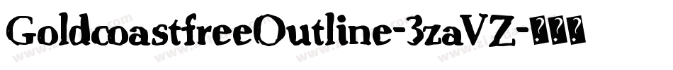 GoldcoastfreeOutline-3zaVZ字体转换