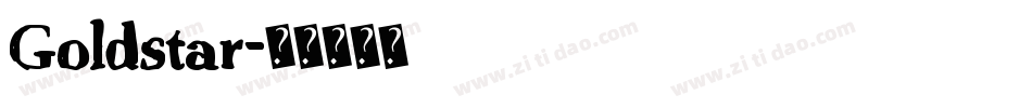 Goldstar字体转换