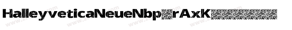 HalleyveticaNeueNbp-rAxK字体转换