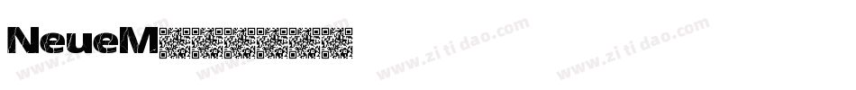 NeueM字体转换