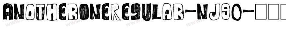 AnotherOneRegular-nJ90字体转换