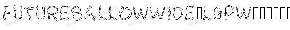 FutureSallowWide-l9Pw字体转换